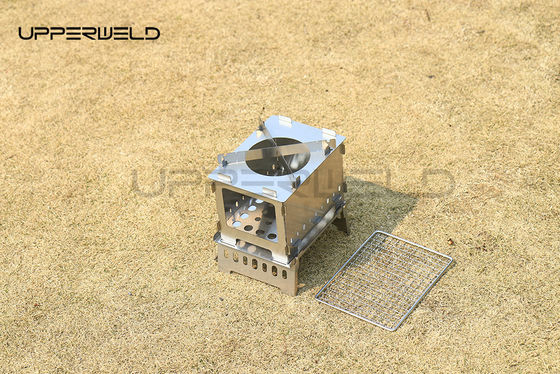 Grill à BBQ portable en acier inoxydable 304 pour la randonnée Camping Picnic Outil de cuisson en plein air