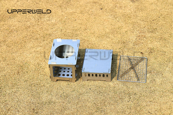 Grill à BBQ portable en acier inoxydable 304 pour la randonnée Camping Picnic Outil de cuisson en plein air