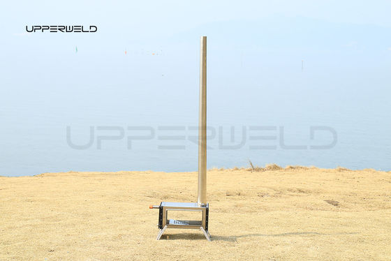Poêle à bois multifonctionnel avec cheminée Finition anti-rouille Poids 3,5 kg