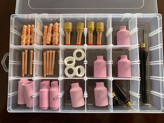 Lentille à gaz corps de collecte pour l'industrie de coupe Tig accessoires WP17 18 26-53N 18 KIT