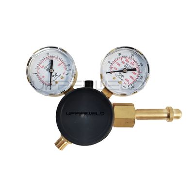 Réducteur de pression Corps en laiton régulateur d'oxygène soupape à air supérieur Bouteille de gaz pour soudage