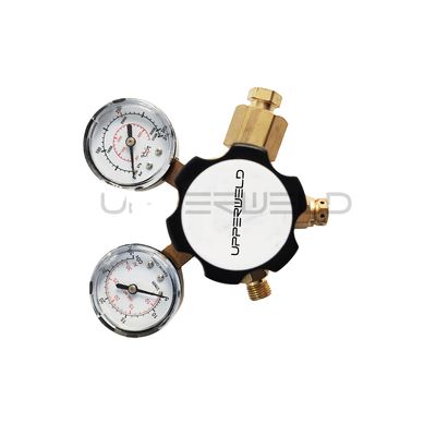 Réducteur de pression Corps en laiton régulateur d'oxygène soupape à air supérieur Bouteille de gaz pour soudage