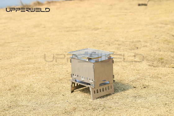 Cuisinière portable en acier inoxydable pour le camping et le pique-nique