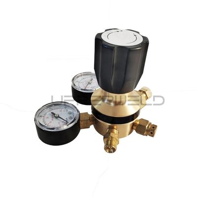 Réducteur de pression Corps en laiton régulateur d'oxygène soupape à air supérieur Bouteille de gaz pour soudage