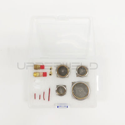 OBM personnalisé WP-17/18/26 TIG Soudage Torche accessoires Champagne Clear Nozzle Wedge Collet Lentille à gaz