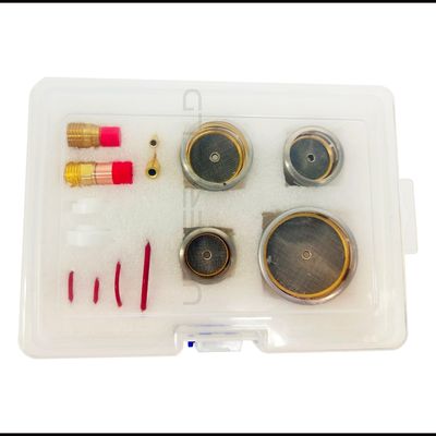 OBM personnalisé WP-17/18/26 TIG Soudage Torche accessoires Champagne Clear Nozzle Wedge Collet Lentille à gaz