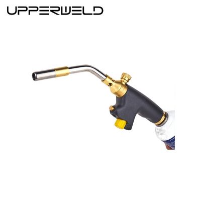 2.8KW Intensité nominale de chaleur CGA600 Torche à gaz à tête de serrure de sécurité pour soudage MAPP/PROPANE