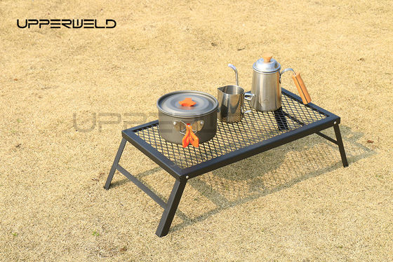 Table de camping pliable en aluminium résistant à la rouille pour BBQ extérieur Léger et robuste