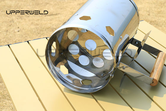 Grill à gril rapide et facile à allumage en acier inoxydable