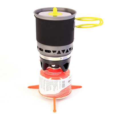 Pottes et poêles de camping Poêle à gaz extérieure pour pique-nique Collecteurs de chaleur Cuisinières étanches