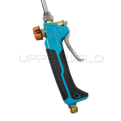 800000 BTU Auto-allumage à double poignée de couleur Propane chauffage brûleur d'herbe avec Stand Meas 98.5 * 29 * 53.5cm