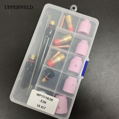 Kit d'accessoires de lampe de soudage TIG refroidie par air/eau avec lentille à gaz et tasse en verre