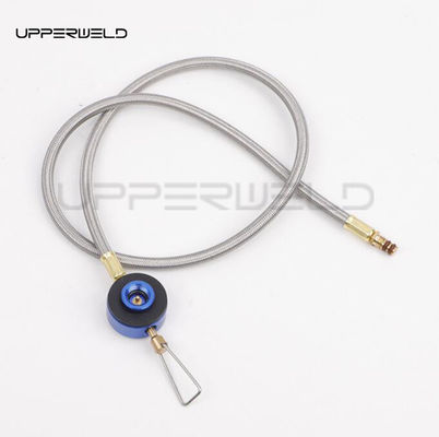 Connecteur de bouteille de gaz de camping en acier inoxydable Adaptateur de poêle à brûler pour sac à dos