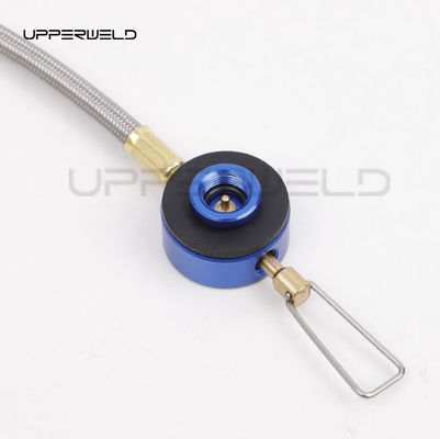 Connecteur de bouteille de gaz de camping en acier inoxydable Adaptateur de poêle à brûler pour sac à dos