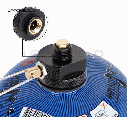 Cartouche de gaz de butane de propane Adaptateur de cuisinière de camping avec commutateur de commande à cylindre plat