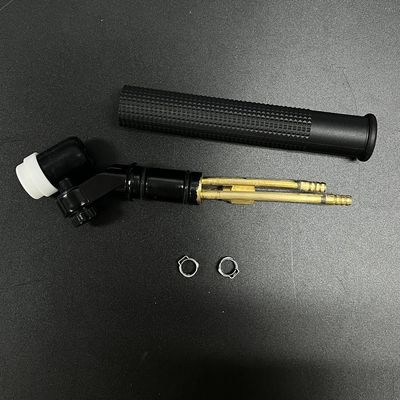 Support OBM refroidi à l'eau noire avec cou pivotant TIG Torche tête pour accessoires de soudage