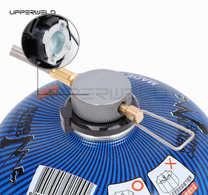 Outils de camping en extérieur Ventilateur de cuisinière à gaz durable Cassette réservoir de gaz Conversion de tête Adaptateur de bouteille Adaptateur de connecteur