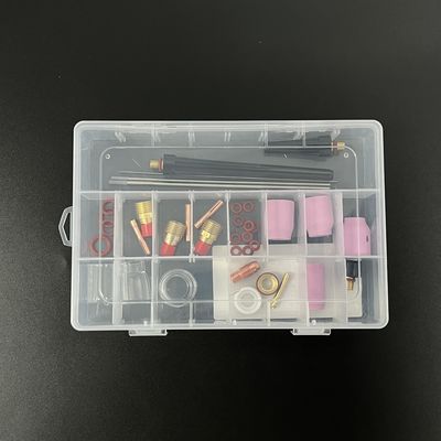 WP9/20 Torche TIG Lentille à gaz Coffret de collecte de lentilles à gaz Kit Buse en céramique Modèle 53N et 13N Série