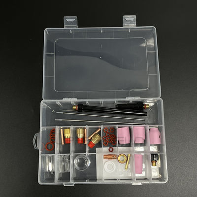 WP9/20 Torche TIG Lentille à gaz Coffret de collecte de lentilles à gaz Kit Buse en céramique Modèle 53N et 13N Série