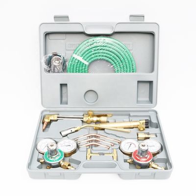 L'acétylène 5/8&quot; connexion supérieure Portable Torche de coupe à l'oxygène et kit de soudage