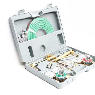 L'acétylène 5/8&quot; connexion supérieure Portable Torche de coupe à l'oxygène et kit de soudage