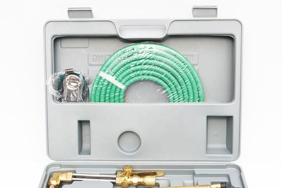 L'acétylène 5/8&quot; connexion supérieure Portable Torche de coupe à l'oxygène et kit de soudage