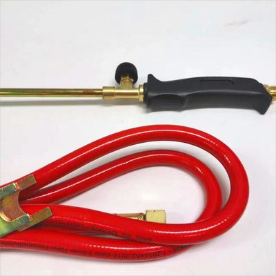 50 mm de buse UP1150 brûleur de mauvaises herbes brûleur de gaz porte-main lampe à chauffage au gaz avec méthode de boîte en papier