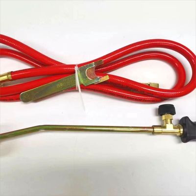 50 mm de buse UP1150 brûleur de mauvaises herbes brûleur de gaz porte-main lampe à chauffage au gaz avec méthode de boîte en papier