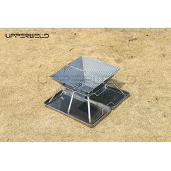 Cuisinière à griller en acier inoxydable portable pour camping et fours