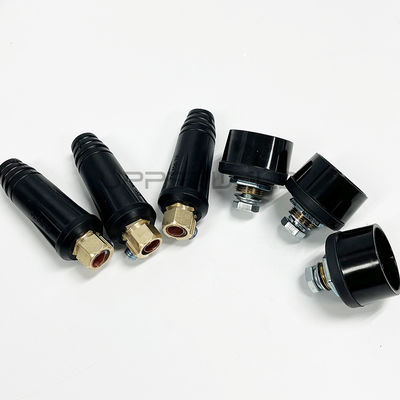 Support personnalisé OEM 50-70EU câble de soudage mâle et femelle connecteurs rapides prise pour machine de soudage