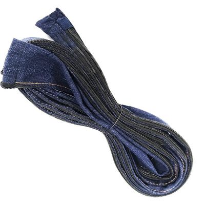 Protection contre le soudage Veste denim bleue résistante au feu pour le câble TIG Torche de soudage
