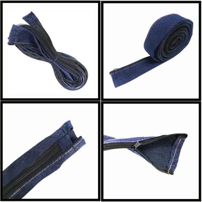 Protection contre le soudage Veste denim bleue résistante au feu pour le câble TIG Torche de soudage