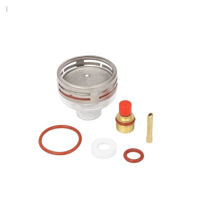 2.4mm TIG Consommables de soudage Kit de tasse en verre Pyrex pour WP9 20 Support personnalisé ODM