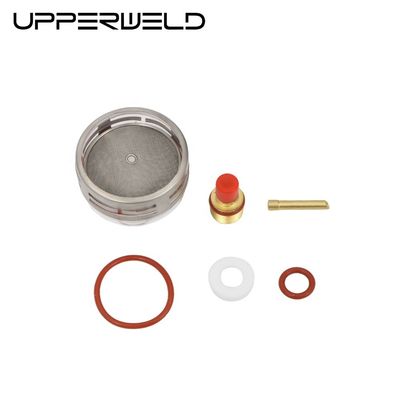 2.4mm TIG Consommables de soudage Kit de tasse en verre Pyrex pour WP9 20 Support personnalisé ODM
