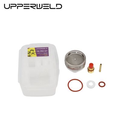 2.4mm TIG Consommables de soudage Kit de tasse en verre Pyrex pour WP9 20 Support personnalisé ODM