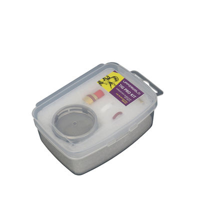 2.4mm TIG Consommables de soudage Kit de tasse en verre Pyrex pour WP9 20 Support personnalisé ODM