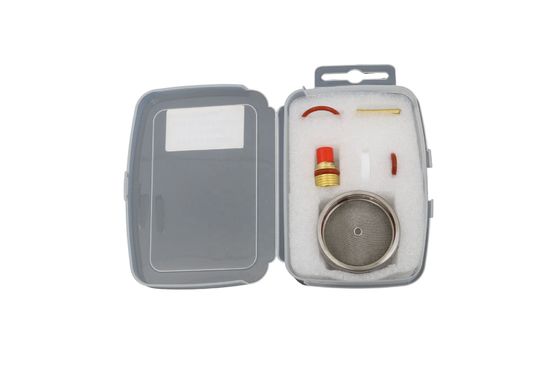 2.4mm TIG Consommables de soudage Kit de tasse en verre Pyrex pour WP9 20 Support personnalisé ODM