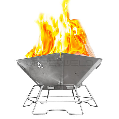 2 kg de bocal de jardin portable grand foyer à bois pour jardin Feu de joie fourni