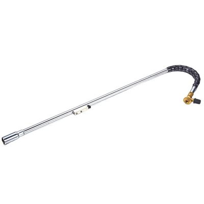 Une lampe à propane polyvalente pour brûler les mauvaises herbes avec un port fileté et un bouton d'allumage supérieur