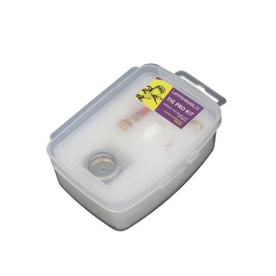 Lentille à gaz coussin de collecte Kit de tasse en verre Pyrex 2,4 mm Clear pour WP17 18 26 soudage torche