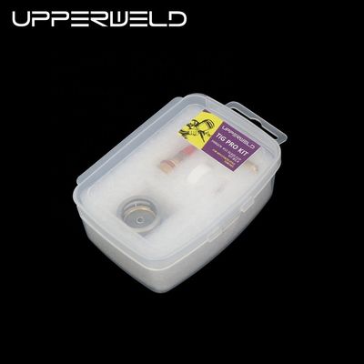 Lentille à gaz coussin de collecte Kit de tasse en verre Pyrex 2,4 mm Clear pour WP17 18 26 soudage torche