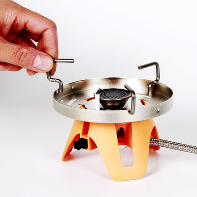 1kg Portable Pot Jet Burner Set Système de poêle à dos et de camping avec tête de poêle
