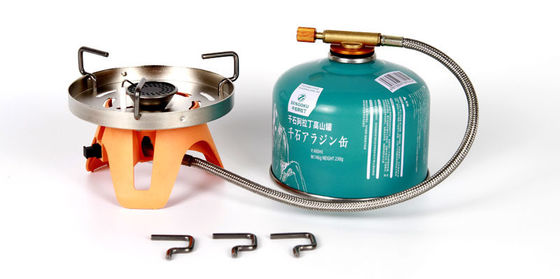 1kg Portable Pot Jet Burner Set Système de poêle à dos et de camping avec tête de poêle