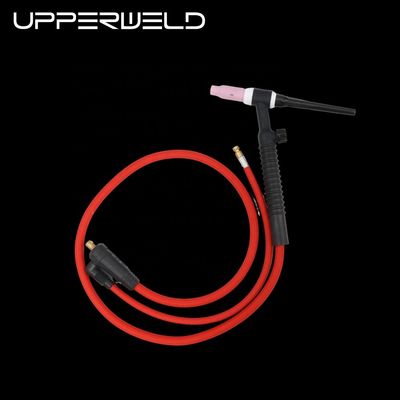 180 ampère refroidi à l'air WP17V Argon TIG Torche de soudage 3m/4m/5m Longueur pour les projets de soudage