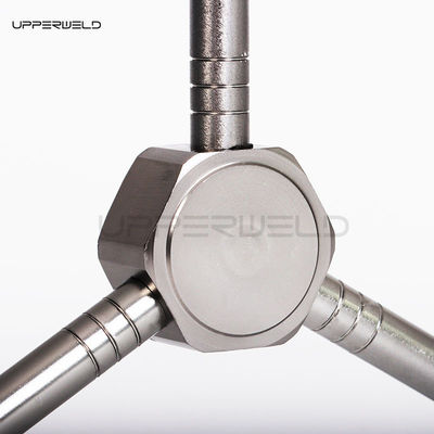 1 kg de convertisseur de tête de poêle de camping extérieur cylindre adaptateur en alliage d'aluminium auto-fermé