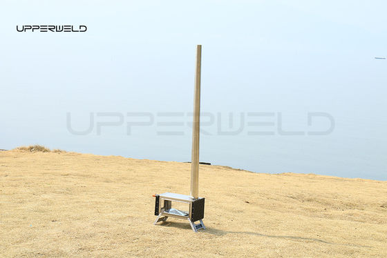 Poêle de chauffage extérieur Portable Poêle pliante au charbon de bois 304 en acier inoxydable pour le camping
