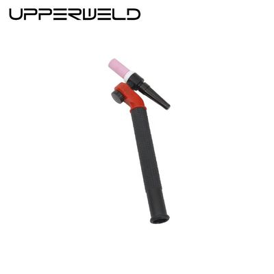 Équipement de soudage noir Accessoires refroidis à l'eau Cou pivotant Tig Tête de torche de soudage NR18