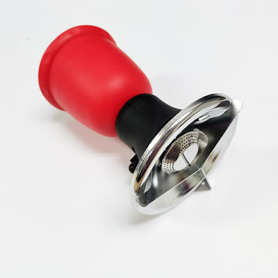 Tête de poêle en acier inoxydable à gaz de propane pour barbecue et camping extérieurs portables