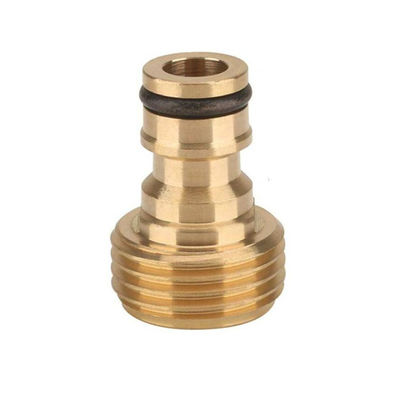 Connecteur rapide de tuyau de jardin en laiton 3/4 pouces GHT raccords de tuyau d'eau pour hommes et femmes