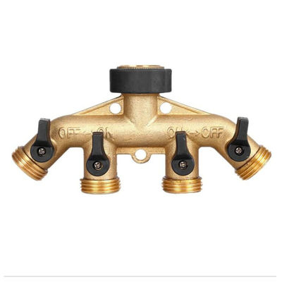 Connecteur rapide de tuyau de jardin en laiton 3/4 pouces GHT raccords de tuyau d'eau pour hommes et femmes